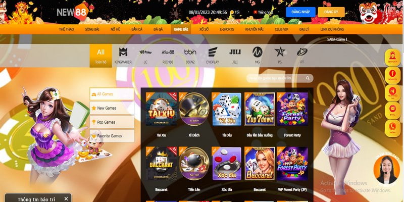 Các bước đăng ký trên trang web M788 Games - M788