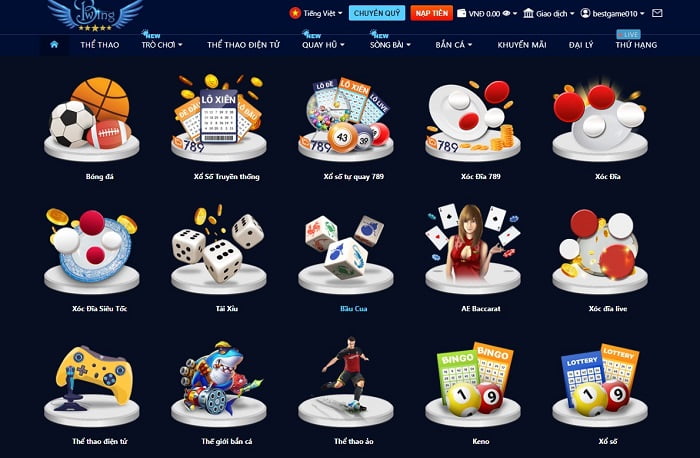 Các sản phẩm game cấp Iwin phổ biến - Iwin