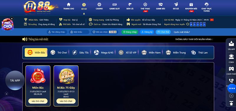 Nạp tiền vào tài khoản trực tuyến tại Iwin - Iwin